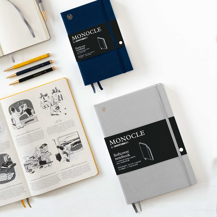 Monocle by Leuchtturm1917 softcover notitieboek B6+ (dotted)