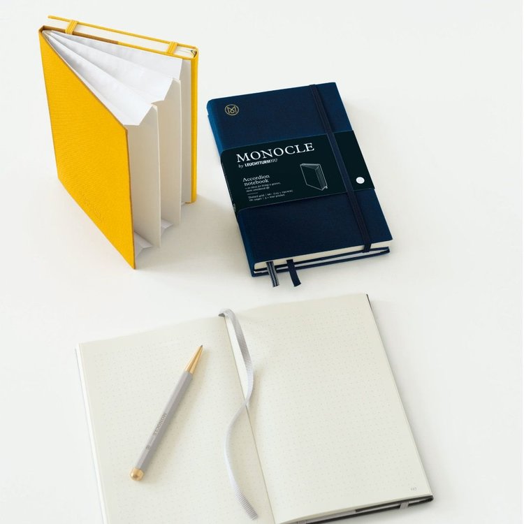 Monocle by Leuchtturm1917 accordion notebook B6+ (dotted)