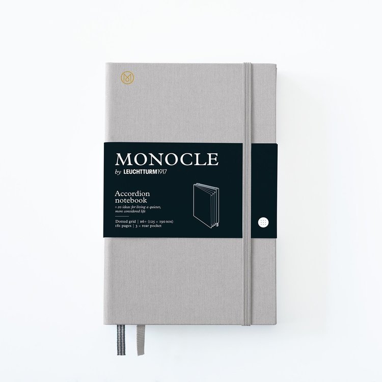 Monocle by Leuchtturm1917 accordion notebook B6+ (dotted)