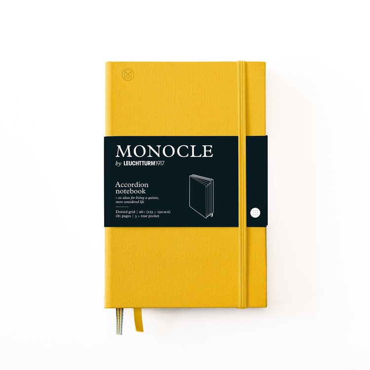 Monocle by Leuchtturm1917 accordion notebook B6+ (dotted)