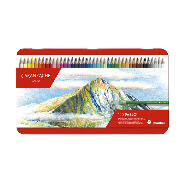 Caran d'Ache Pablo kleurpotloden in blik