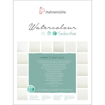 Hahnemühle aquarel selection