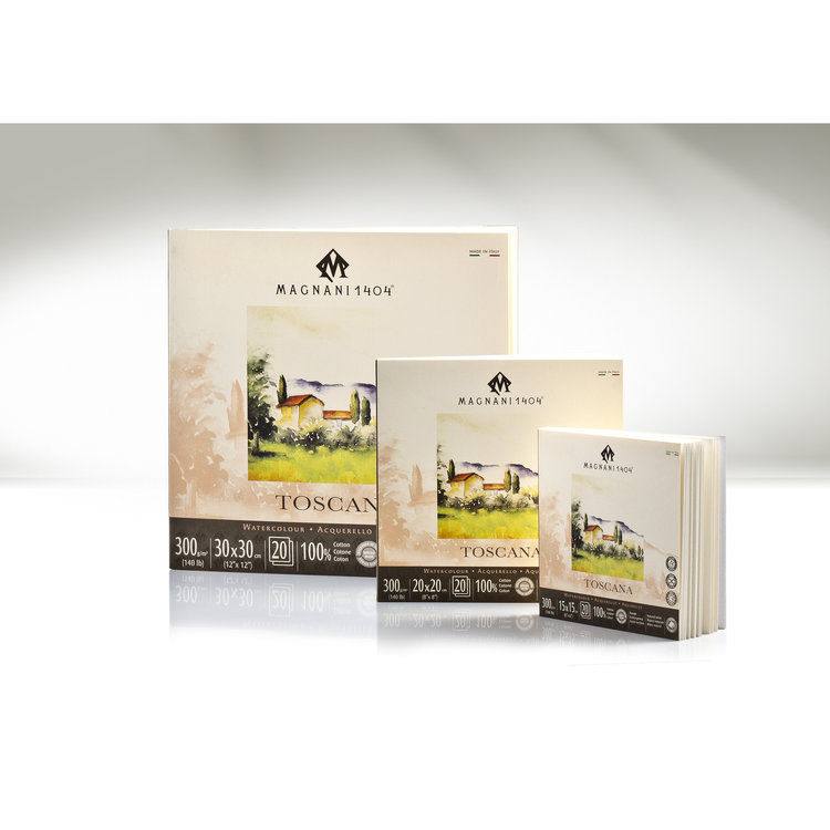 Magnani 1404 Toscana aquarelpapier torchon