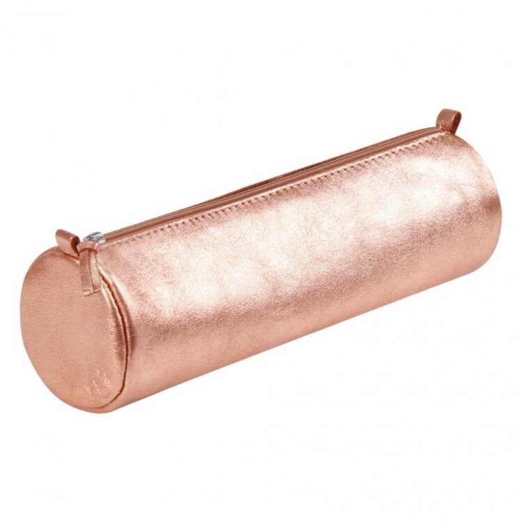 Clairefontaine lederen etui Cuirisé met metallic glans