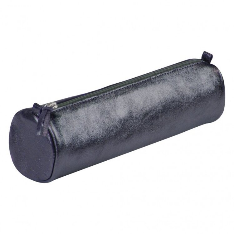 Clairefontaine lederen etui Cuirisé met metallic glans