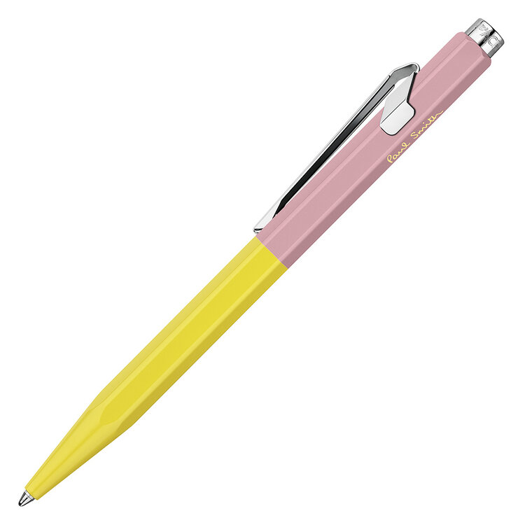 Caran d'Ache (schrijfwaren) Paul Smith balpen (849) chartreuse/rose