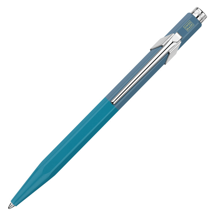 Caran d'Ache (schrijfwaren) Paul Smith balpen (849) cyan/steel