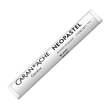 Caran d'Ache 001 white - Neopastel (oliepastel)