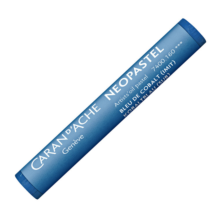 Caran d'Ache 160 cobalt blue hue - Neopastel (oliepastel)