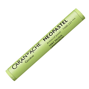 Caran d'Ache 231 lime green - Neopastel (oliepastel)