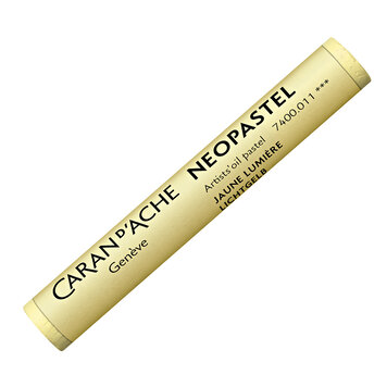 Caran d'Ache 011 pale yellow - Neopastel (oliepastel)
