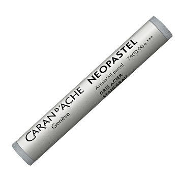 Caran d'Ache 004 steel grey - Neopastel (oliepastel)