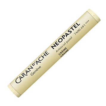 Caran d'Ache 491 cream - Neopastel (oliepastel)
