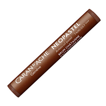 Caran d'Ache 057 chestnut - Neopastel (oliepastel)