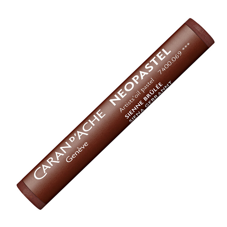 Caran d'Ache 069 burnt sienna - Neopastel (oliepastel)