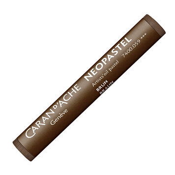 Caran d'Ache 059 brown - Neopastel (oliepastel)
