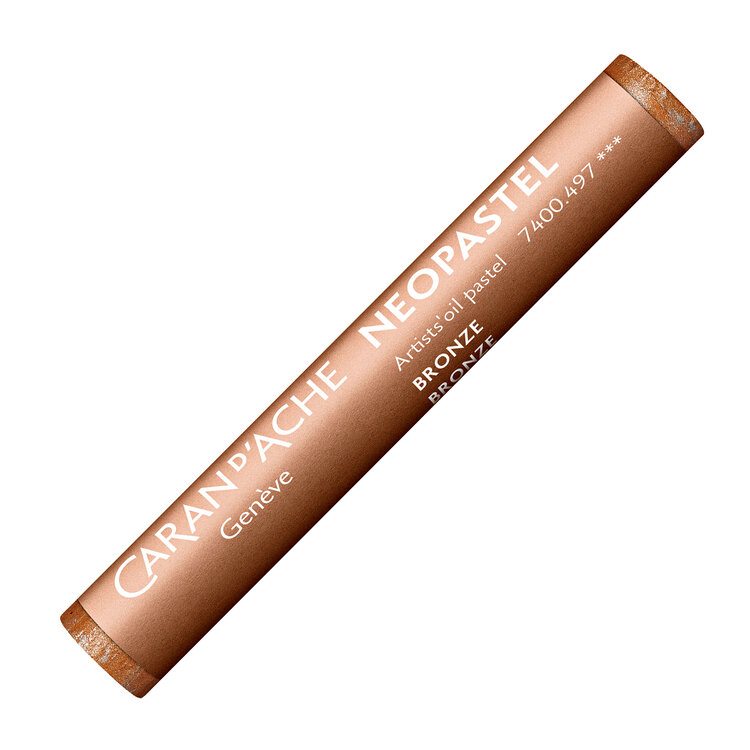 Caran d'Ache 497 bronze - Neopastel (oliepastel)