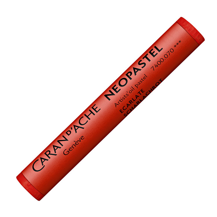 Caran d'Ache 070 scarlet - Neopastel (oliepastel)