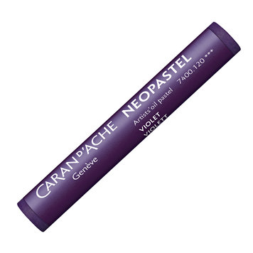 Caran d'Ache 120 violet - Neopastel (oliepastel)