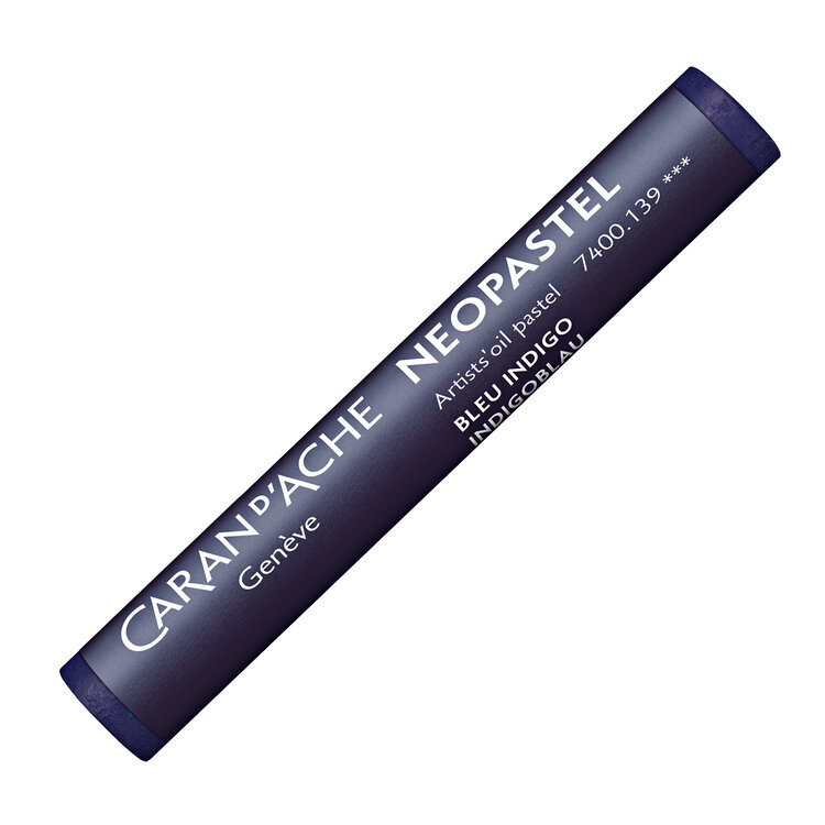 Caran d'Ache 139 indigo blue - Neopastel (oliepastel)