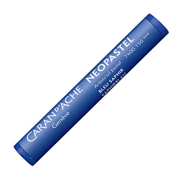 Caran d'Ache 150 sapphire blue - Neopastel (oliepastel)
