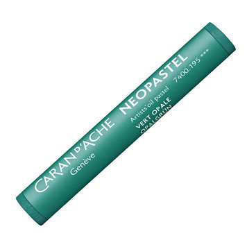 Caran d'Ache 195 opaline green - Neopastel (oliepastel)