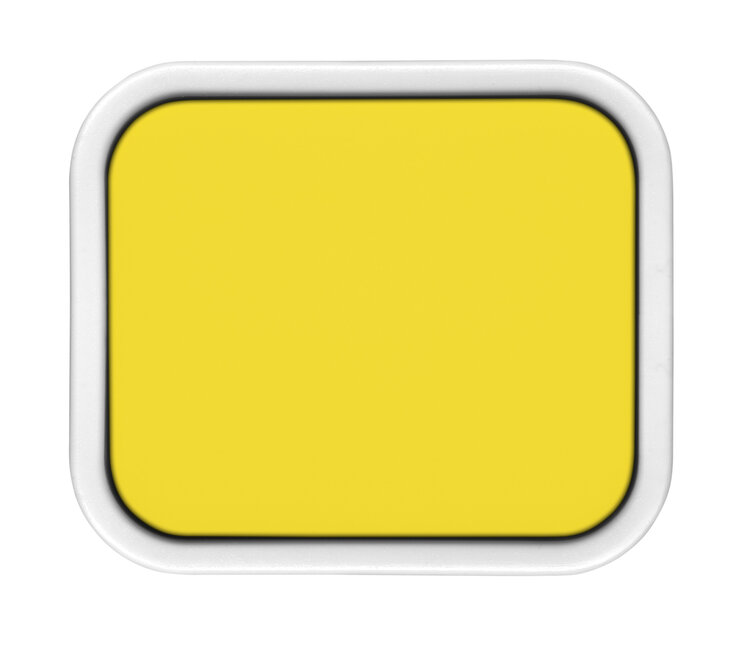 Caran d'Ache 010 yellow - gouache napje