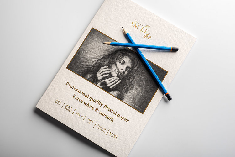 SM.LT Art Bristol papier - booklet / schrift