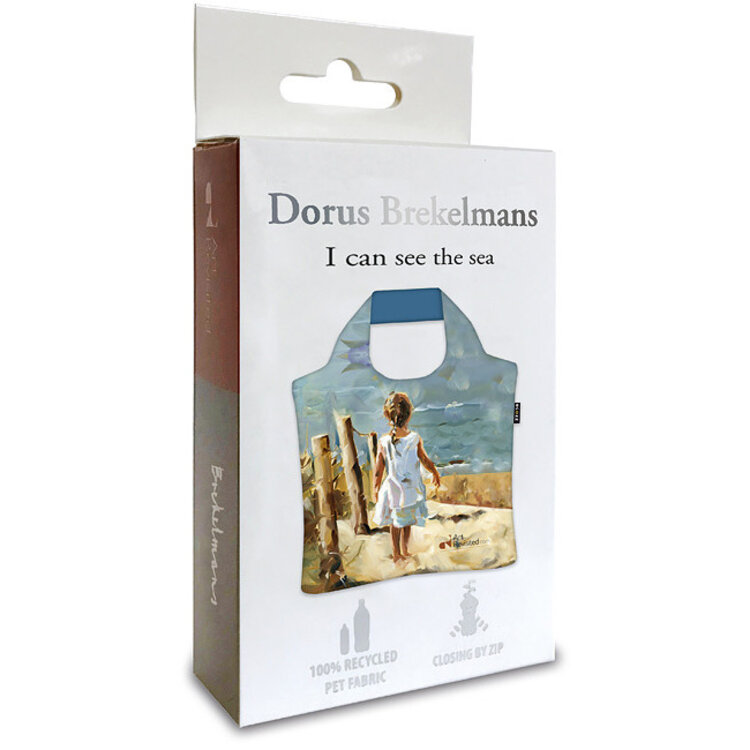 Art Revisited boodschappentas shopper Dorus Brekelmans - I can see the sea