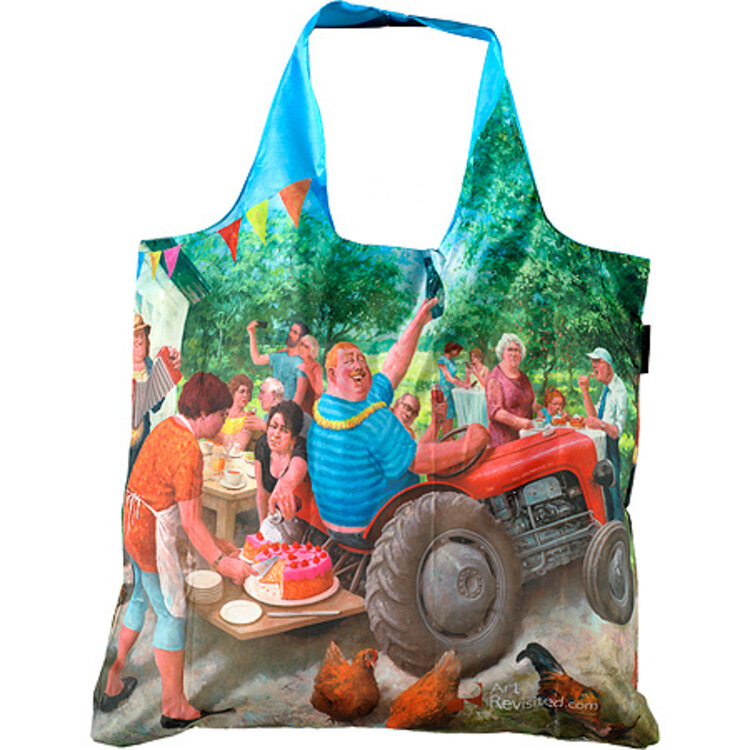 Art Revisited boodschappentas shopper Marius van Dokkum - garden party
