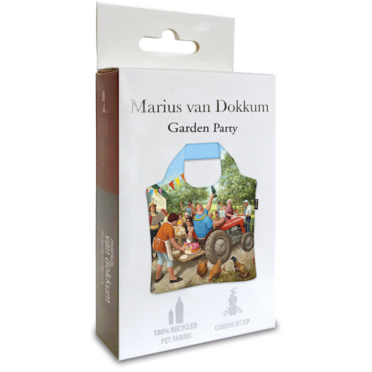 Art Revisited boodschappentas shopper Marius van Dokkum - garden party