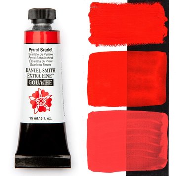 Daniel Smith pyrrol scarlet - gouache 15ml