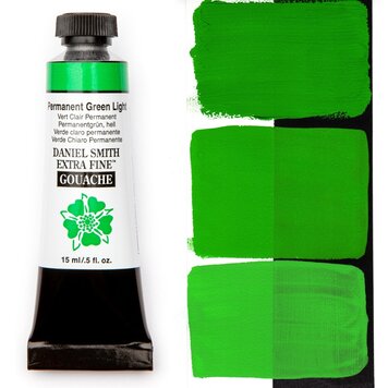 Daniel Smith permanent green light - gouache 15ml