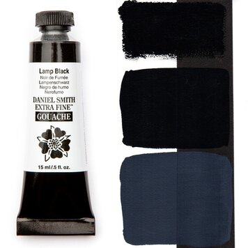 Daniel Smith lamp black - gouache 15ml