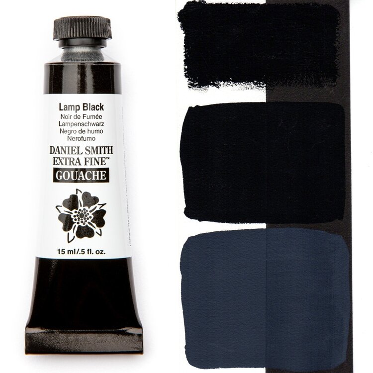 Daniel Smith lamp black - gouache 15ml