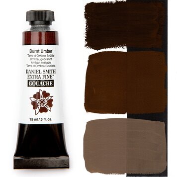 Daniel Smith burnt umber - gouache 15ml