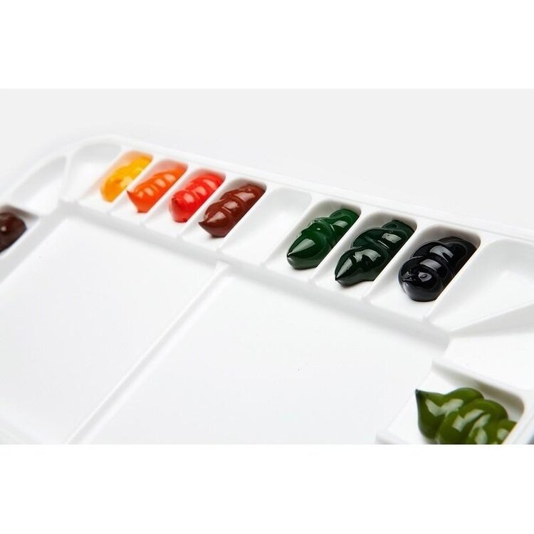 Mijello aquarel palet - Fusion 18 (blauw)