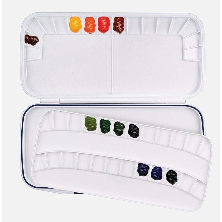 Mijello aquarel palet - 40 (airtight double decker)