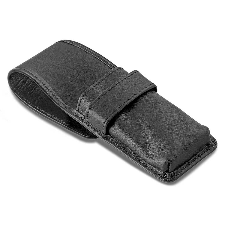 Escoda reispenselen travel etui (leeg) van kunstleer