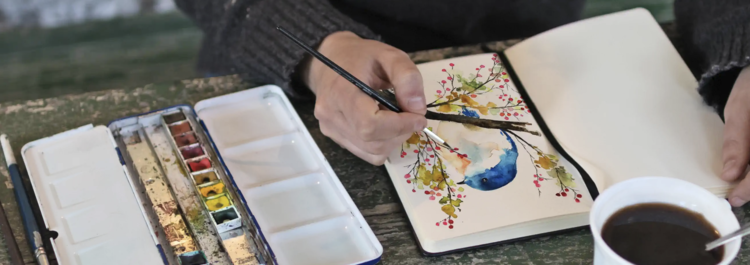 Escoda watercolour journal - aquarelboek