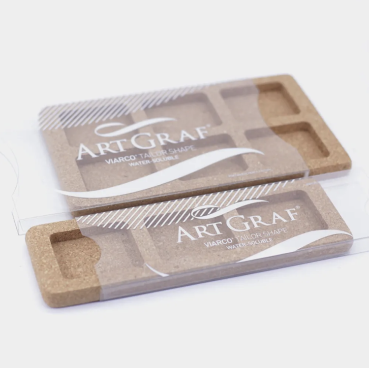 Art Graf Viarco opbergsysteem van kurk voor kleermarkerskrijt