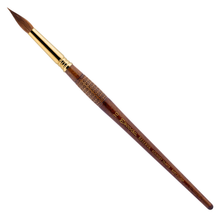 Escoda Reserva, kist met 6 Kolinsky penselen