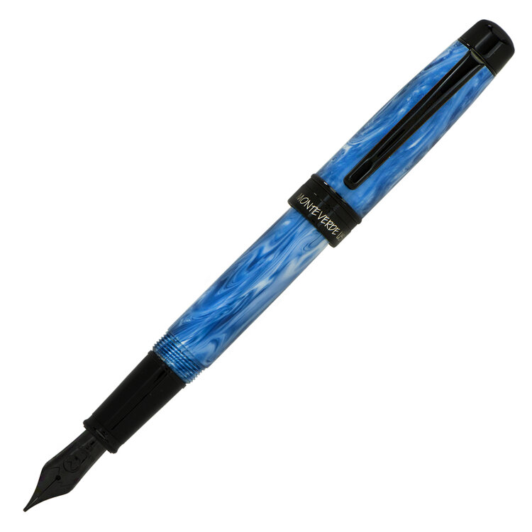 Monteverde Prima Swirl - vulpen (M) blauw