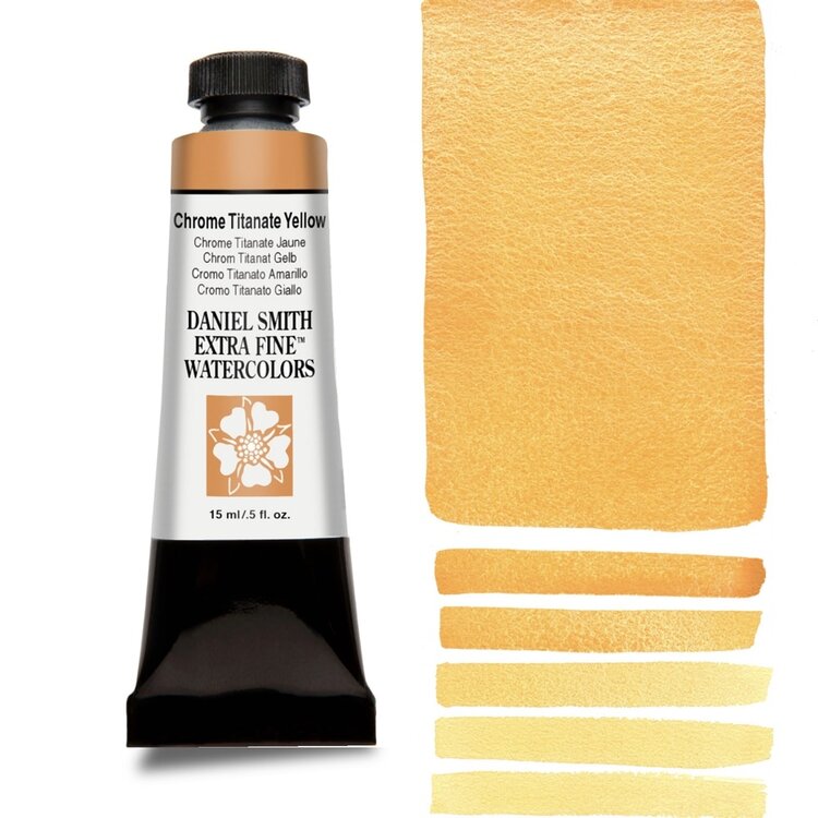 Daniel Smith chrome titanate yellow - 15ml aquarelverf