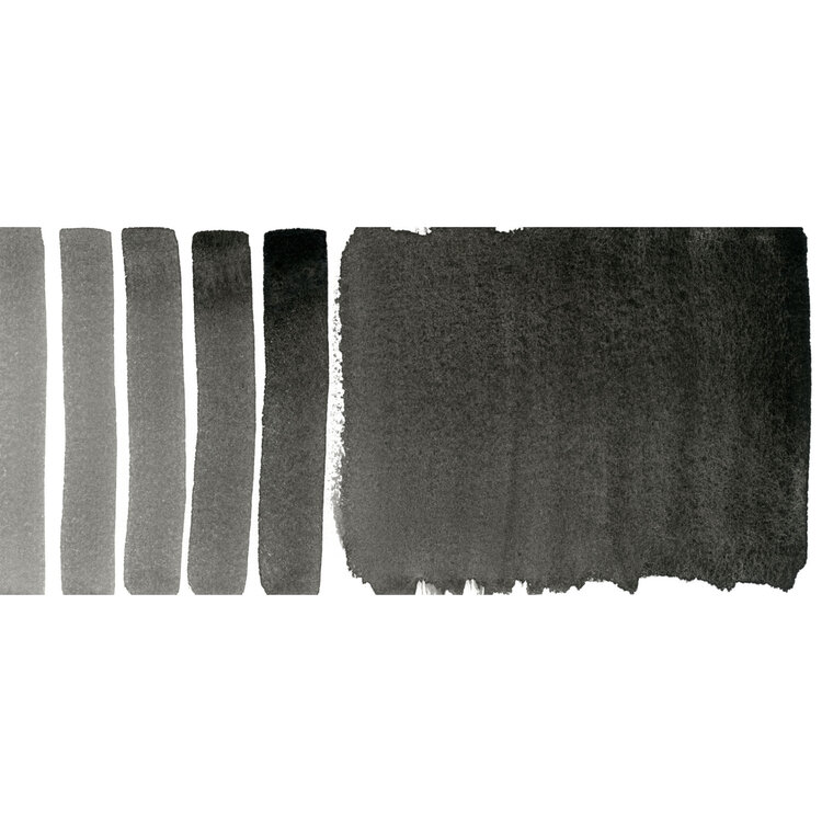 Daniel Smith aquarelstick - ivory black