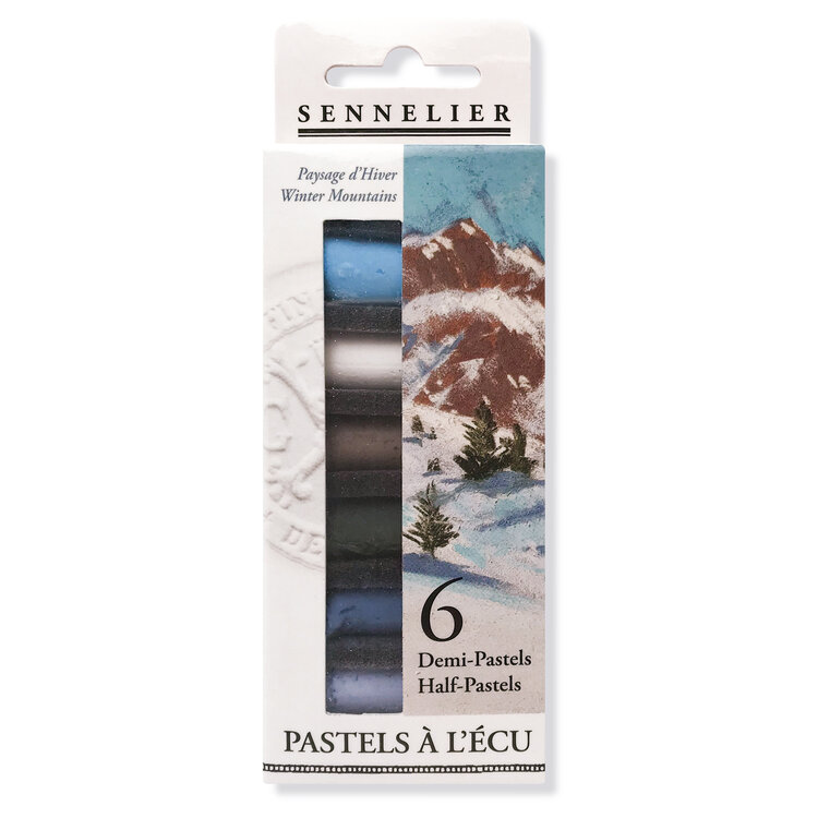 Sennelier softpastels 6 halve