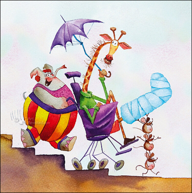 Art Revisited Marius van Dokkum  - mantelzorger