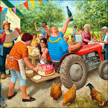 Art Revisited Marius van Dokkum - tuinfeest