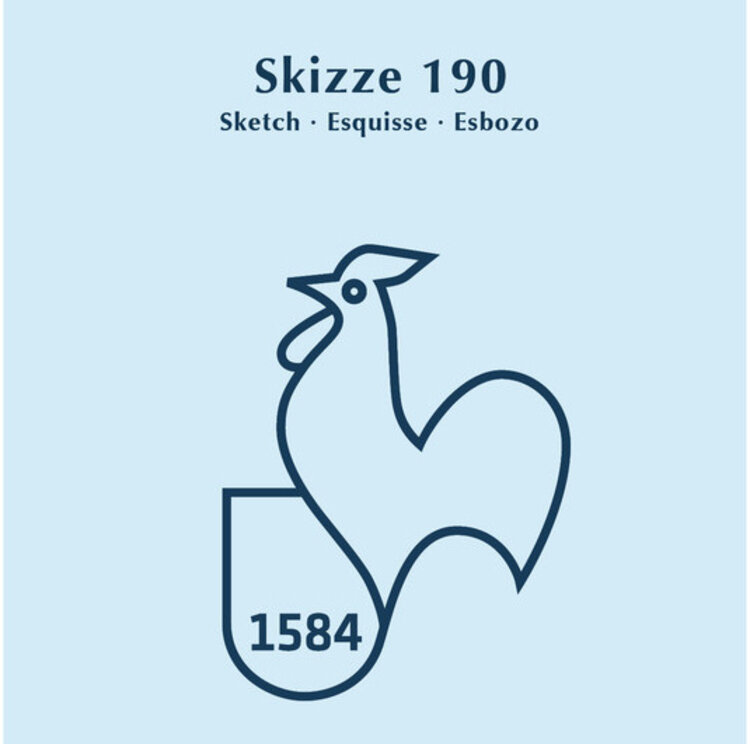Hahnemühle Skizze 190 schetsblok - tekenpapier