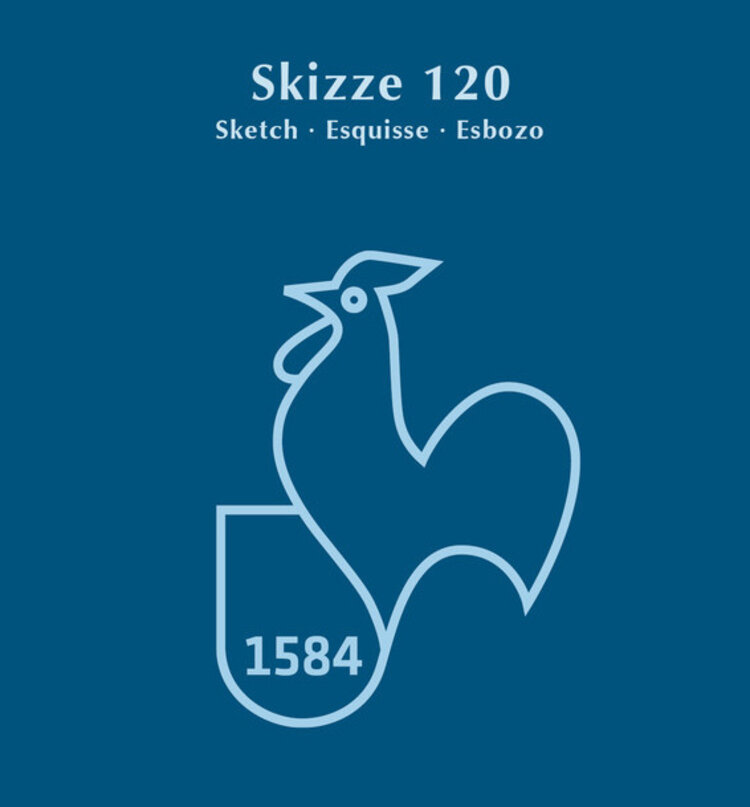 Hahnemühle Skizze 120 schetsblok - tekenpapier